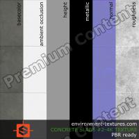 PBR substance texture concrete slabs #2